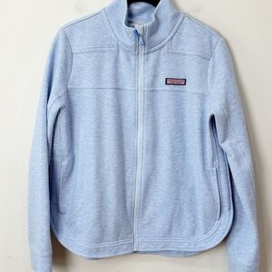 Vineyard Vines Full Zip Shep Jacket
Sweatshirt Heathered Blue large